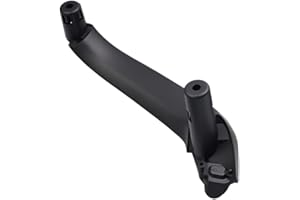 Hacreyatu Nero Maniglie interne per portiere per BMW X3 F25 X4 F26 2010-2016 (Destra -Inner Trim)