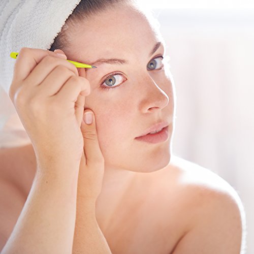 TROP Präzisions-Pinzette aus Edelstahl mit perfekt aufeinandergreifenden Spitzen – Universell einsetzbar: Haare / Augenbrauen zupfen, Splitter und Spreißel entfernen, Feinarbeiten und Reparaturen – inklusive 2 Jahren Geld-zurück-Garantie - 6