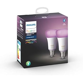 PHILIPS HUE WHITE & Color Ambiance Ampoules LED Connectées E27