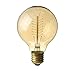 Produktbild Globus Vintage Edison Glühbirne Groß LED Lampe Birne G80(80mm)X Mit E27 Sockel Flexibel Filament Warmweiß (2200 Kelvin) 800 Lumen Ersetzt 80W, Bernstein (10 Pack) [Energieklasse A++]