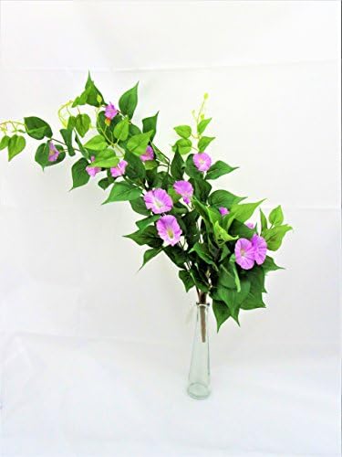 Artificial Lilac Petunia Flower Bush - 84cm - Lilac Flowers
