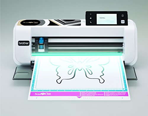 Brother CM260 ScanNCut Hobbyplotter, Schneideplotter, weiß, 14 x 15 x 48 cm - 5