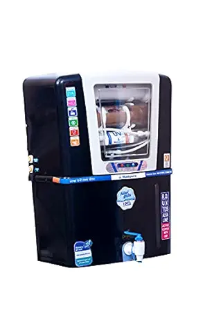 MUSKPURE Active Copper+ Alkaline With RO+UV+TDS Control Adjuster 12 Ltrs, Storage Tank Ro Water Purifier (Pack of 1)