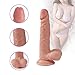 Produktbild DXWFEMALE Realistische Dildo Freisprecheinrichtung Wasserdicht Medizinische Silikon Weibliche Masturbation Adult Sex Toys