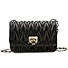 Produktbild OIKAY Damen Umhängetasche Handtaschen Messenger Bag Lingge Kette Paket Schulter Frauen Mode Wild Handbag Slant Bag Einzelner Schulterbeutel Geldbeutel Kuriertasche Mini Tasche
