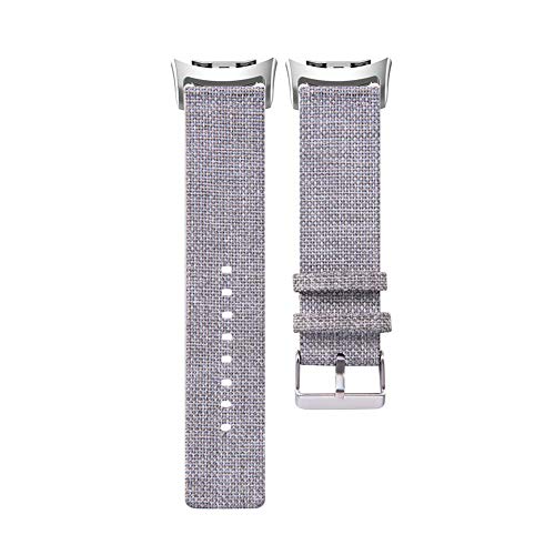 Preisvergleich Produktbild Uhrenarmband Nylon Canvas Watch Band Handgelenkriemen mit Schnalle für Samsung Getriebe Fit2 SM-R360 SM-R350 SM-R365 Getriebe Fit2 PRO Smart Armband Universal