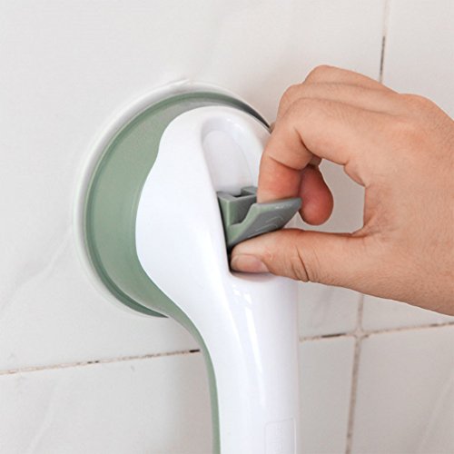 Scozy Sauggriff Handlauf Handheld Bad Badezimmer Zubehör Für Kleinkinder ältere Leute die Balance halten Grau - 4