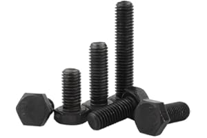 ORANXIN M10 x 40mm 10 Pcs Année 8.8 Acier Boulons à six pans Tête hexagonale Vis Haute résistance Allonger Métrique Mécanique Fixations