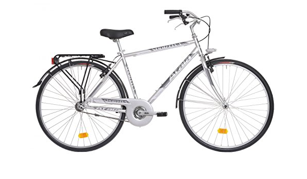 Atala Bicicletta da Città da Uomo Sportiva Grigio Metallizzato 28\