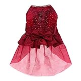 Schönes Hundekleid verleiht Ihrem Haustier einen hellen, luftigen und ultra modischen Look