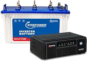 Microtek EB-HJT-17560 +Sine Wave Merlyn 850 Tubular Inverter Battery (150 AH)