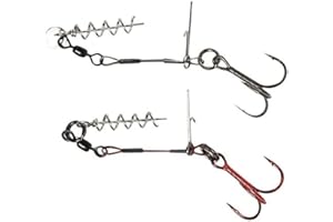 Savage Gear NEW CARBON49 CORKSCREW STINGER 1 HOOK - PIKE PREDATOR FISHING