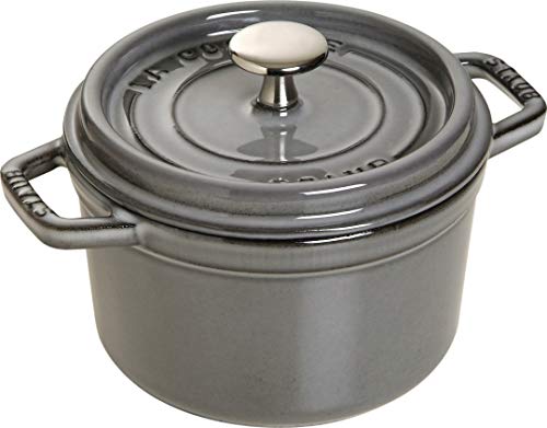 Staub 1101618 Cocotte Ronde Gris Graphit...