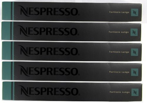 Preisvergleich Produktbild 50 Nespresso Capsules Fortissio Lungo Flavors New