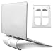 Produktbild Modrine Ergonomic Laptopständer Notebookständer Tabletständer Tablet Halterung Gestell Halter Notebooktisch belüftet aus Aluminium für 11-17 zoll silber