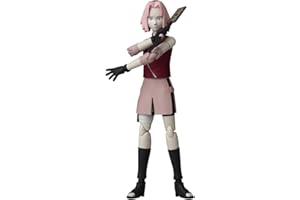Bandai - Anime Heroes - Naruto Shippuden - Action figure Sakura Haruno 17 cm - Figura articolata Sakura - 36909