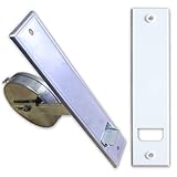 Ausführung einarmig Gurtwickler inkl. Abdeckplatte Lochabstand 215mm bis 12m Gurt (für 20-24mm Gurtband)