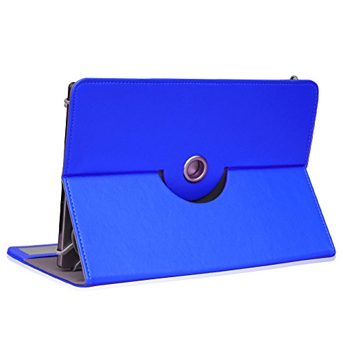 Tablet Tasche mit Ständerfunktion Hülle für Medion Lifetab P9702 X10302 P10400 P10506 P10505 S10366 S10352 Tablet von Schutztasche in Blau Schutzhülle Universal Stand Tasche Etui Cover Case hochwertige Verarbeitung von UC-Express - 4