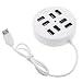 Cables Kart High Quality 8 Ports 2.0 Hi-Speed USB Hub Portable for Laptop/Notebook/PC - 3 Year Warranty - (White) RS.425.00