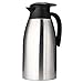 Produktbild Trusber Edelstahl Isolierkanne 2L, Kaffee Thermoskannen, Elegantes Design Aussehen, Anti-Tropf, Anti-scalding, ideales Design, Doppelwandige Isolierung, Kaffee, Tee, Saft, Milch, Heizwasser/Eiswasser
