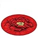 Produktbild Moderner kreativer Teppich, 3D Rosen-Wolldecken-Persönlichkeitsmatte-romantische Blumen-Auflage 23.62 * 23.62in / 31.49 * 31.49in / 39.37 * 39.37in / 47.24 * 47.24in /62.99*62.99in Schlafzimmer-Wohnzi