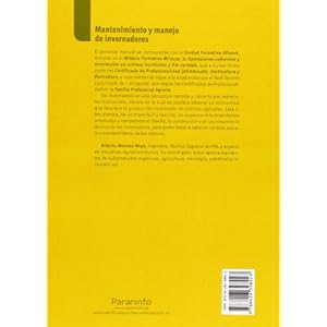 Mantenimiento y manejo de invernaderos