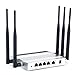 Produktbild Afoundry Best Wireless Router Wi-Fi Extender Lange Reichweite High Power WLAN Router, eingebaute 5x5dBi Antenne Metall Computer Router, verwendet in Hotels, Villen, Märkte