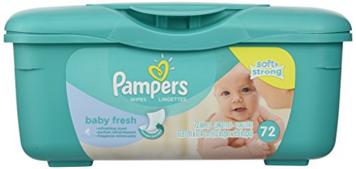Pampers Baby Wipes Tub Fresh Baby Fresh 72-Count