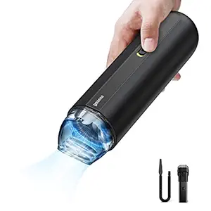 Baseus Handheld Vacuum Cleaner Absorbing Pressure 5000pa car Vacuum Cordless Mini Handheld Car Portable Vacuum for Car/Home Kitchen, USB Type C Fast Charging for car