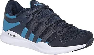navy blue athletic shoes