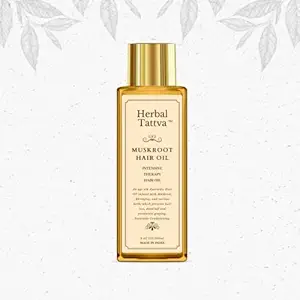 Herbal Tattva Muskroot Hair Oil - Intensive Therapy Hair Oil