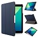 Produktbild iHarbort® Samsung Galaxy Tab S3 9.7 Hülle - Ultra Slim Leder Tasche Hülle Etui Schutzhülle Für Samsung Galaxy Tab S3 9.7 Zoll SM-T820 T825 Case Cover Holdermit Schlaf / Wach-up-Funktion, unkel blau