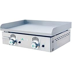 Plancha PRO acier rectifié 60cm