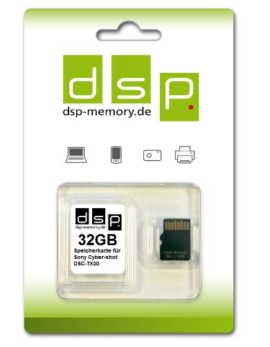 32GB Speicherkarte für Sony Cyber-shot DSC-TX30 - 2