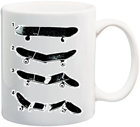 Broken Skateboard T-Shirt Mug