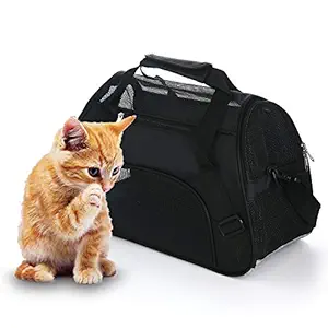 MuchL Travel Deluxe Pet Carrier Soft Sided Pet Travel Carrier Pet Travel Bags for Cats and Dogs