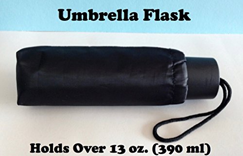 Binocktails bev-brella Flasche in Regenschirm-Optik, 390 ml (390 ml) – Große Regenschirm-Flasche