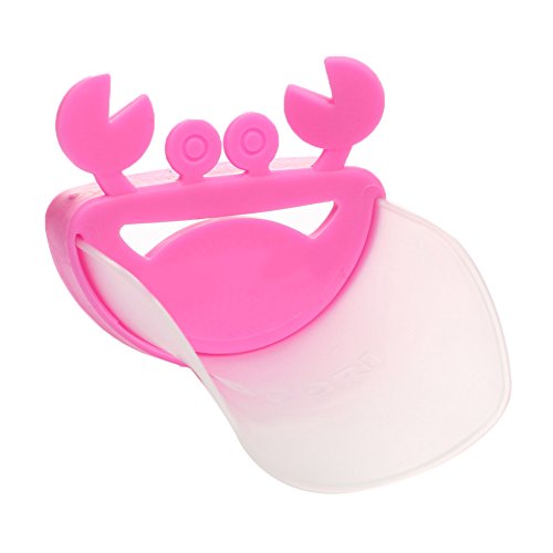Haodou Baby Kinder Cartoon Krabbe Wasserhahn Extender Waschen Verlängerung Cartoon Kinder Wasserhahn Führung Trog(Farbe zufällig)
