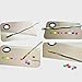 Ungfu Mall 1PC Stainless Steel Plate Nail Art Cosmetic Color Mixing Palette Spatula