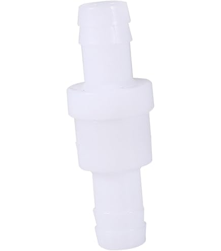 3 Clapets Anti-retour 5/16" Translucides - Pour Aquarium, Air, Eau, Carburant | Résistant à L'ozone, -40°C à 160°C - 9