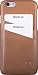 Produktbild JT Berlin LederCover Style für Apple iPhone 6/6S in cognac [Echtleder | Handarbeit | Kartenfächer Passgenau] - 10020