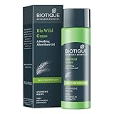 Biotique Bio Wild Grass A Soothing After Shave Gel For Men, 120Ml Biotique Bio Wild Grass A Soothing After Shave Gel For Men, 120Ml