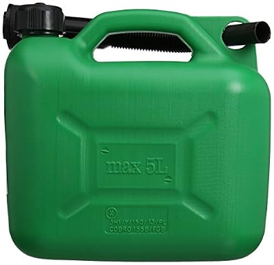 Silverline 847074 Bidon à carburant plastique 5 L Vert