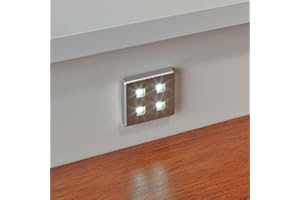 YIKKI SQUARE KITCHEN SINGLE PLINTH LIGHT ONLY ADD-ON COOL WHITE