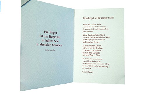 Handschmeichler Bronzeengel, Schutzengel – Engel aus Bronze 5,5cm im Geschenkkarton - 3