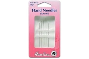 Hemline Aiguilles à perles Tailles 10-15