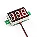 Produktbild DROK® 2 Drähte 0,36 "DC Digital Voltmeter 2,5 ~ 30V Rote LED Display Panel Spannungsmesser 12 / 24V Spannung Batterietester für Auto / Motorrad