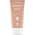 Mamaearth Glow Serum BB Cream with Vitamin C & Turmeric - 25 g | Long Lasting Natural Coverage | SPF 30 PA++ Sun Protection| Lightweight & Hydrating