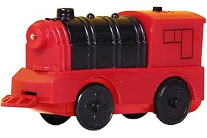 Uposao Kids’ Electric Train, Freight Train with Magnetic Link Locomotive, Battery Powered Locomotive Train, Electric Toy Train, Manual Control Model Train Educational Toy for Children
