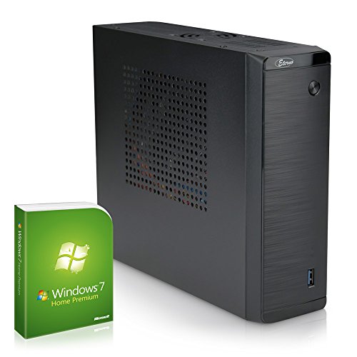 KCSmicro [184502] Energiespar-PC, Intel G4400T 2x2.9GHz, 4GB DDR4-2133, Intel Grafik 510, 1TB, FullHD (1080p), HTPC, LAN, Win7